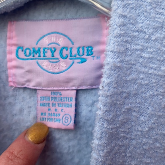 Comfy Club Blue Robe sz. S - Picture 2 of 2